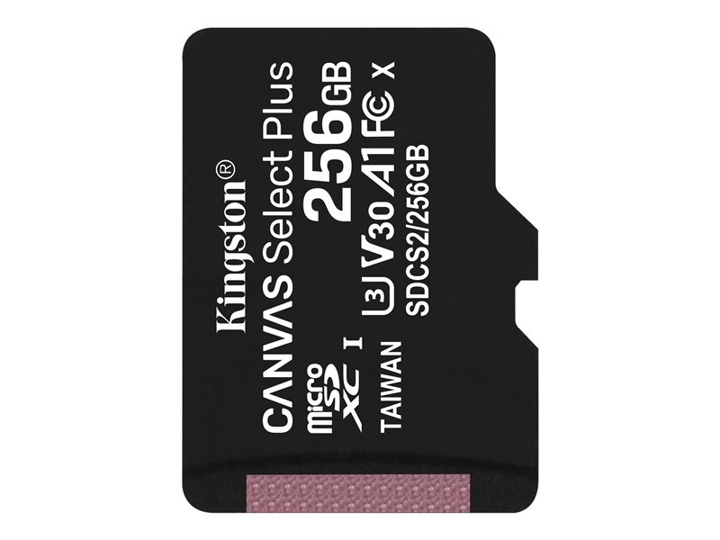 Kingston Canvas Select Plus 256GB MICRO SD